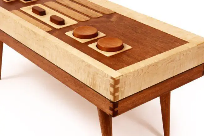 D’incroyables tables en forme de manettes NES et Super Nintendo qui fonctionnent #13