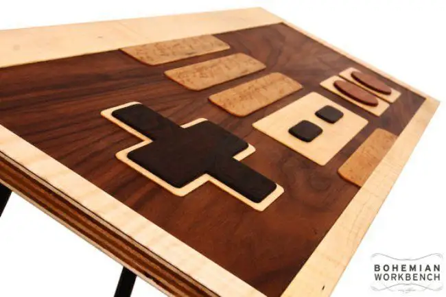 D’incroyables tables en forme de manettes NES et Super Nintendo qui fonctionnent #28