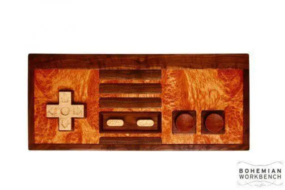 D’incroyables tables en forme de manettes NES et Super Nintendo qui fonctionnent #20
