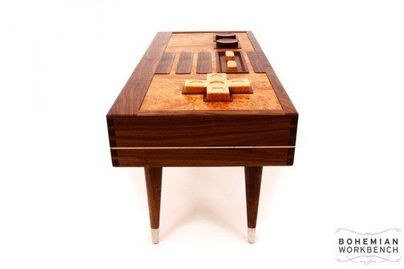 D’incroyables tables en forme de manettes NES et Super Nintendo qui fonctionnent #18