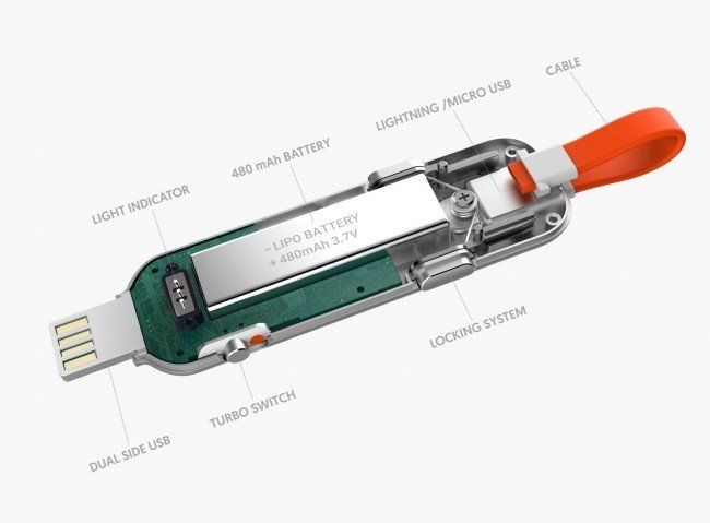 Thino : une batterie externe dotée d’un mode turbo
