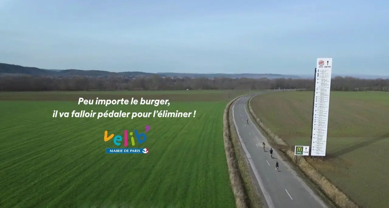 Vélib’ double trolle McDonald’s et Burger King : victoire par KO #2