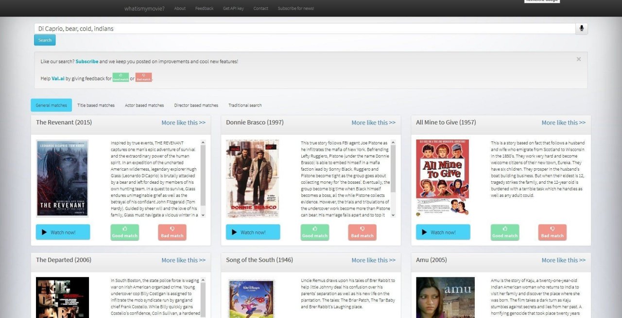 Whatismymovie, pour retrouver n'importe quel titre de film