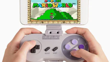 8Bitdo : une manette Super Nintendo pour jouer sur smartphone
