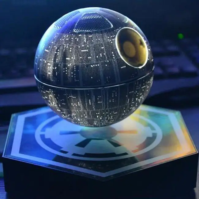 Star Wars : cette incroyable enceinte Etoile de la mort flotte en lévitation