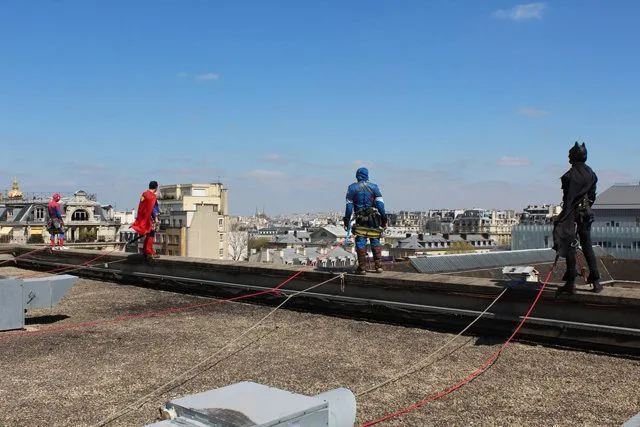 Des super-héros rendent visite aux enfants malade de l’hôpital Necker #5
