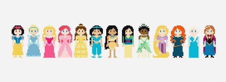 200 personnages de Films, Dessins animés et Series TV réalisés en broderie #16