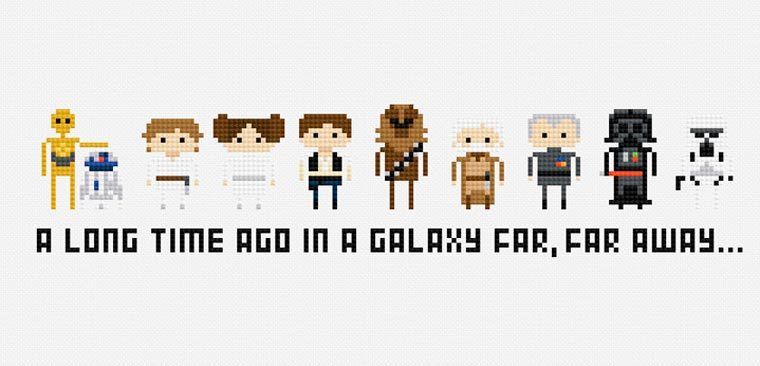 200 personnages de Films, Dessins animés et Series TV réalisés en broderie #7