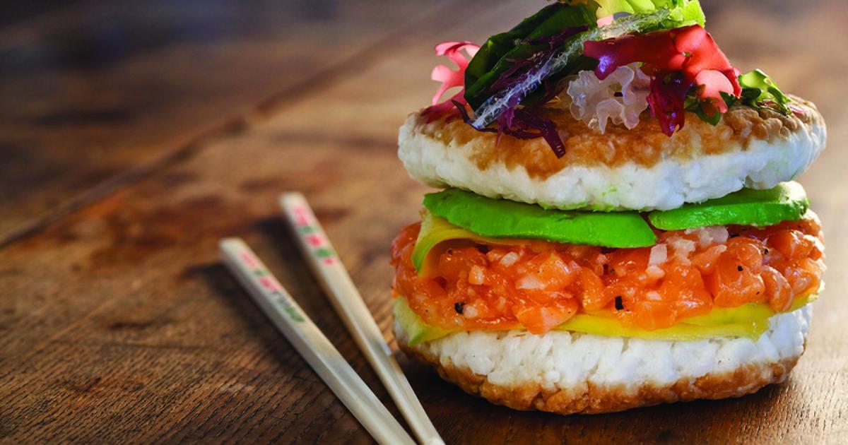 Sushi Burger : enfin un hamburger bon pour la santé