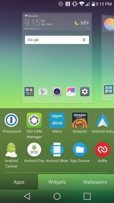 Launcher Home 4.0 : le tiroir d’applications de nouveau disponible sur LG G5 #3