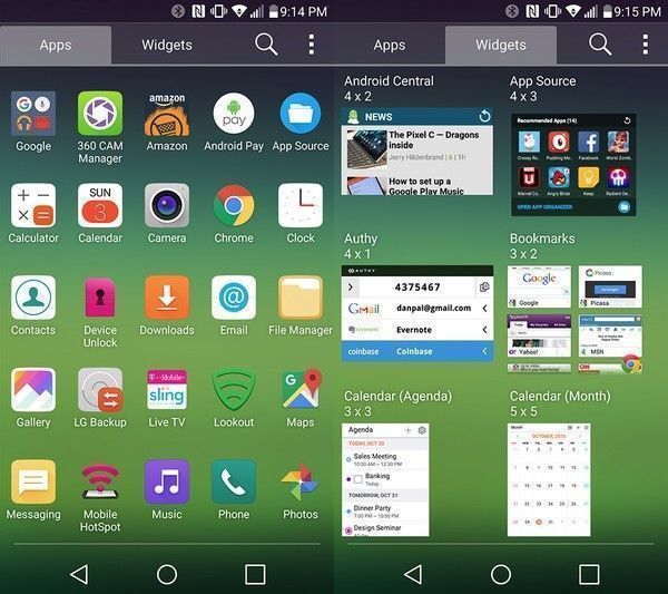 Launcher Home 4.0 : le tiroir d’applications de nouveau disponible sur LG G5