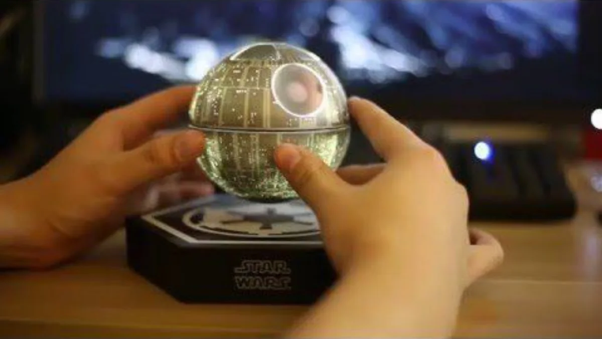 Star Wars : cette incroyable enceinte Etoile de la mort flotte en lévitation