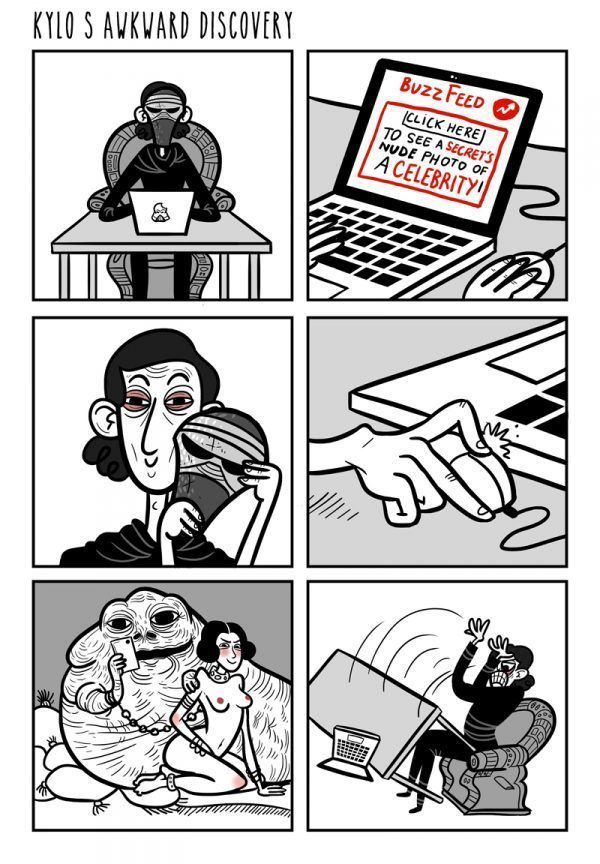 Kylo Life : vous saurez tout sur la vie privée de Kylo Ren #7