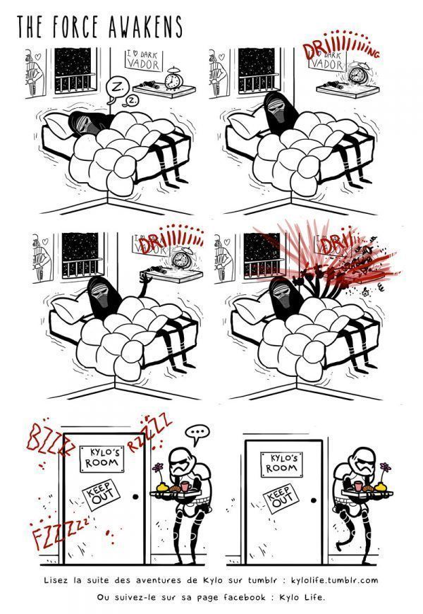Kylo Life : vous saurez tout sur la vie privée de Kylo Ren #4