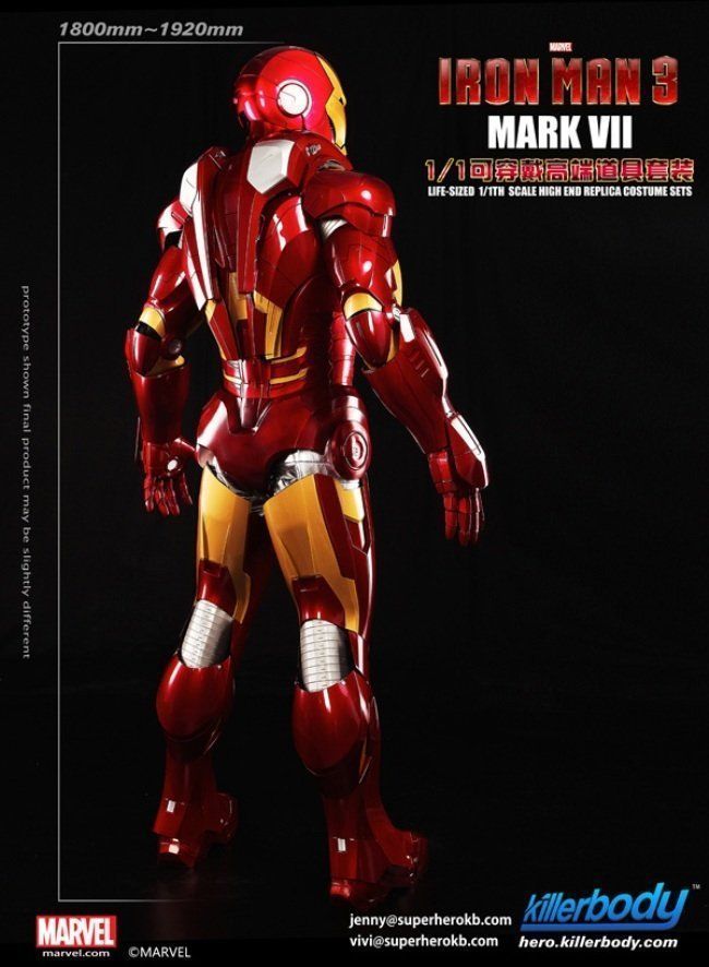 Cette incroyable armure Iron Man Mark 7 est 100% fonctionnelle #3