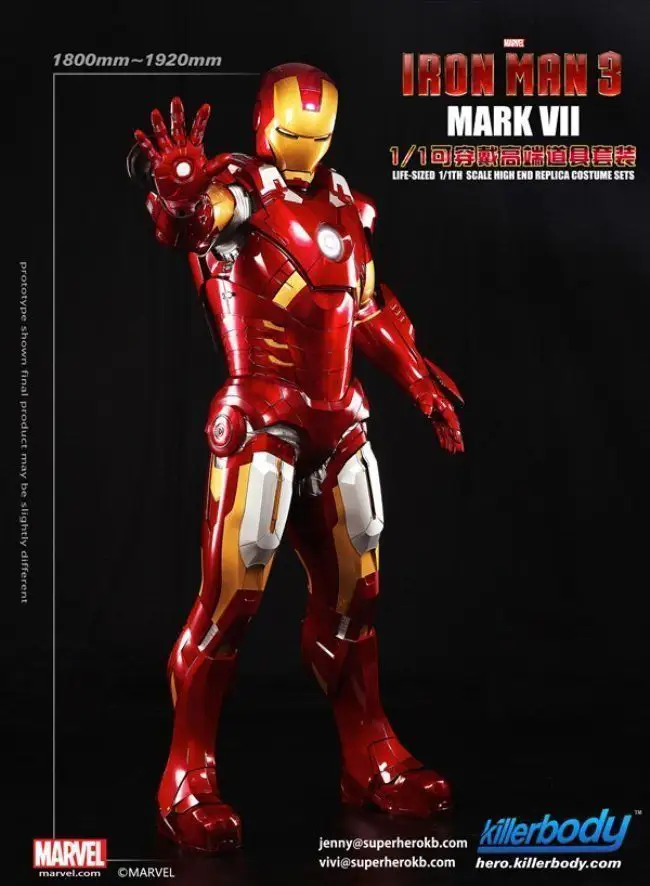 Cette incroyable armure Iron Man Mark 7 est 100% fonctionnelle #2