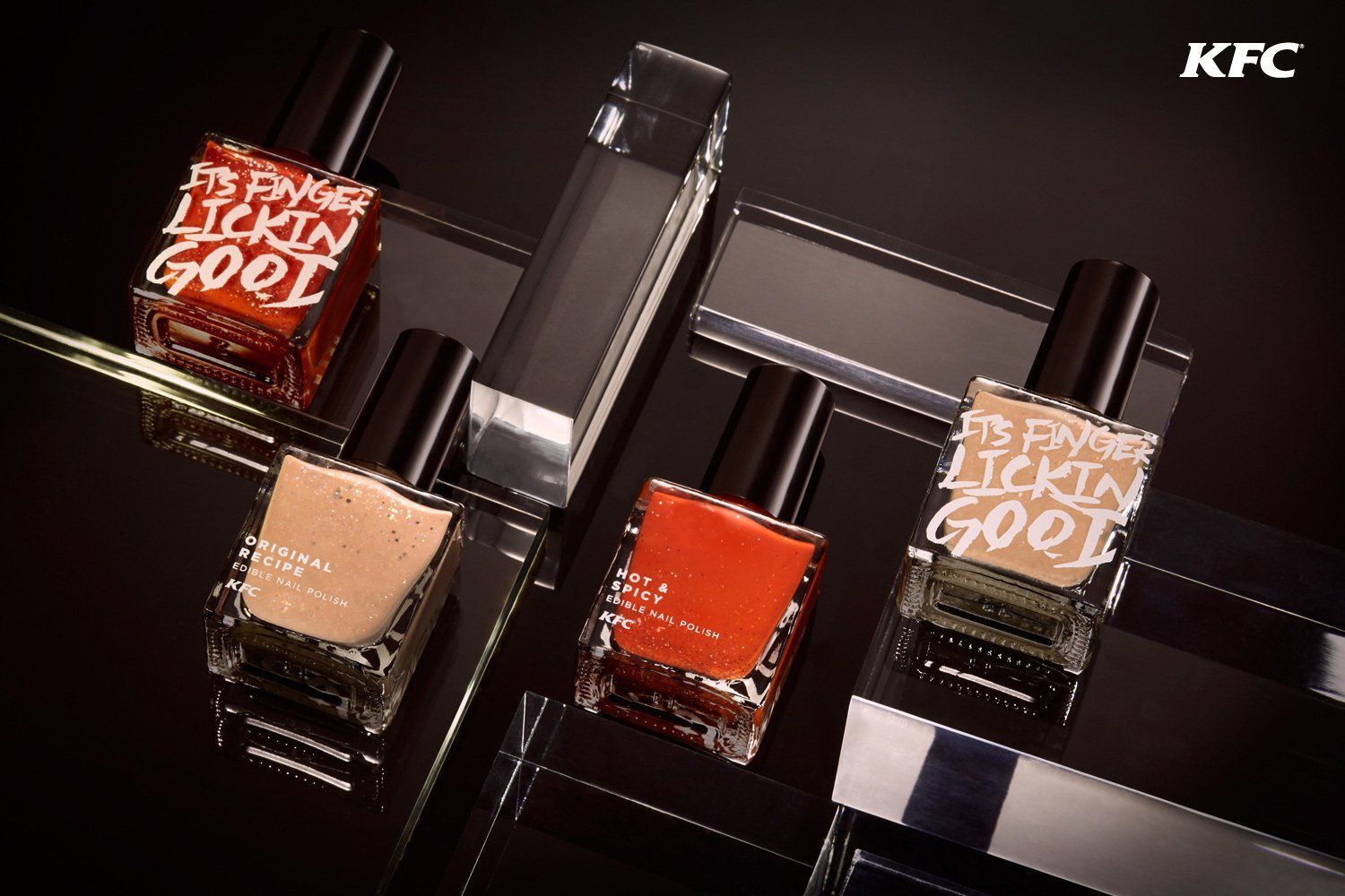 KFC lance des vernis à ongle comestibles au poulet #2