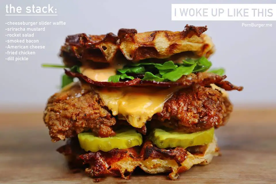 PornBurger le cookbook avec tout sauf la légéreté