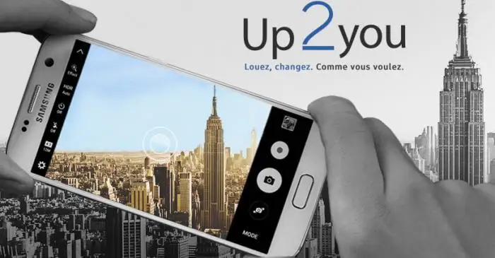 Samsung se lance dans la location de smartphones avec Up2You