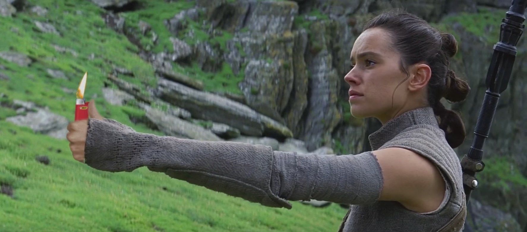 Star Wars Episode VII : la scène finale du film sur la musique de Céline Dion « All by myself » #2