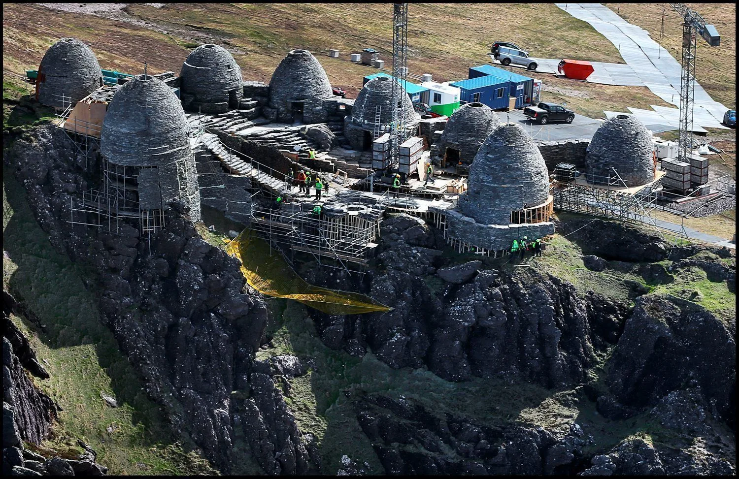 Star Wars Episode VIII : de nouvelles photos de tournages à Ceann Sibeal #10