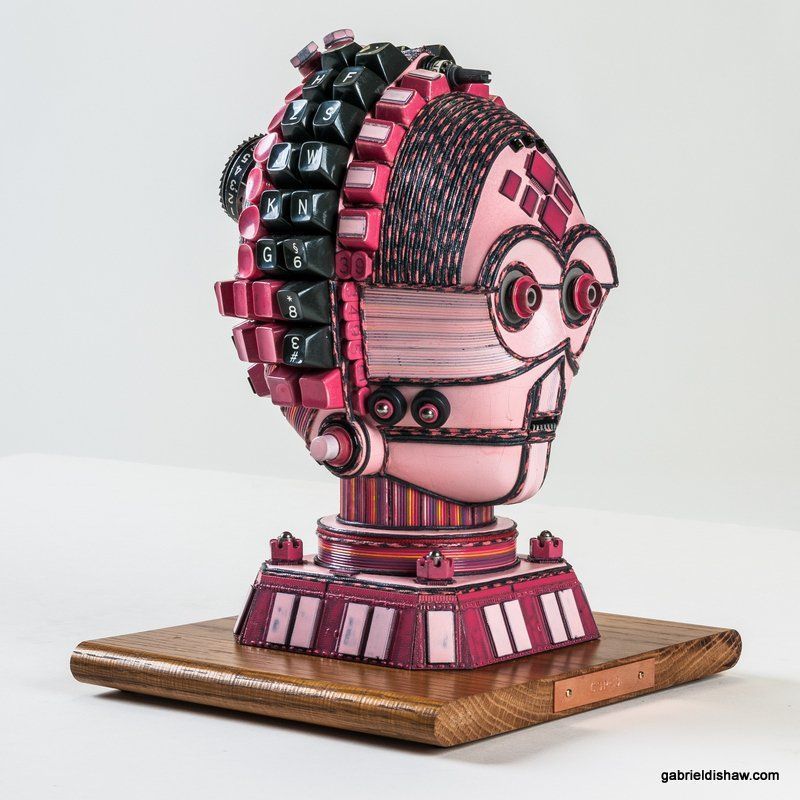 Star Wars : de fabuleuses sculptures fabriquées avec des matériaux recyclés #13