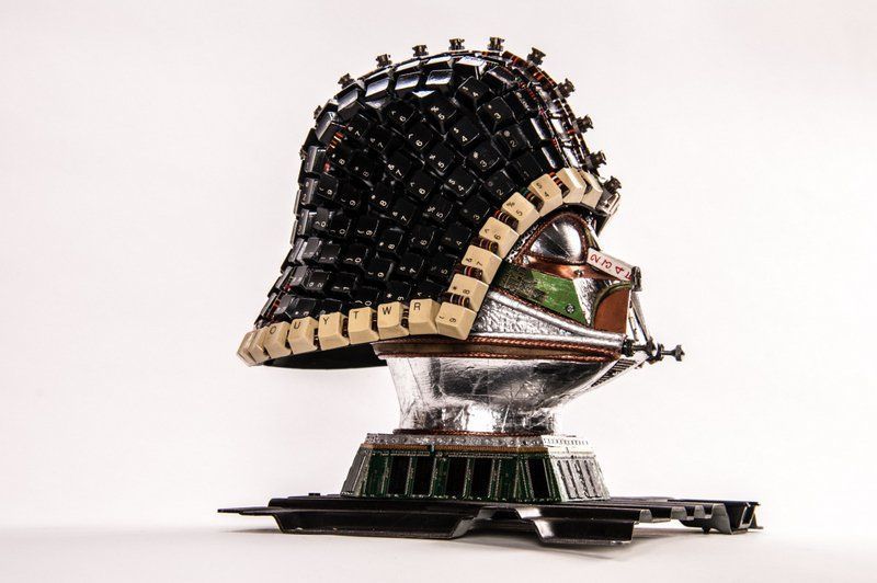 Star Wars : de fabuleuses sculptures fabriquées avec des matériaux recyclés #40