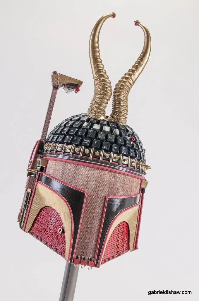 Star Wars : de fabuleuses sculptures fabriquées avec des matériaux recyclés #19