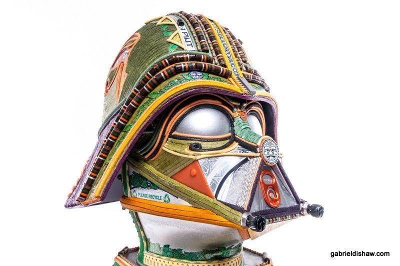 Star Wars : de fabuleuses sculptures fabriquées avec des matériaux recyclés #35