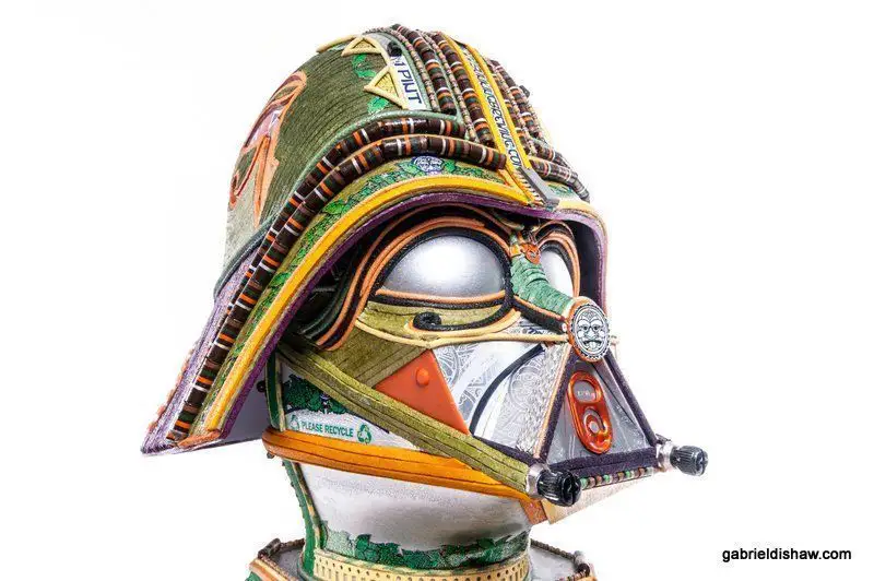 Star Wars : de fabuleuses sculptures fabriquées avec des matériaux recyclés #32