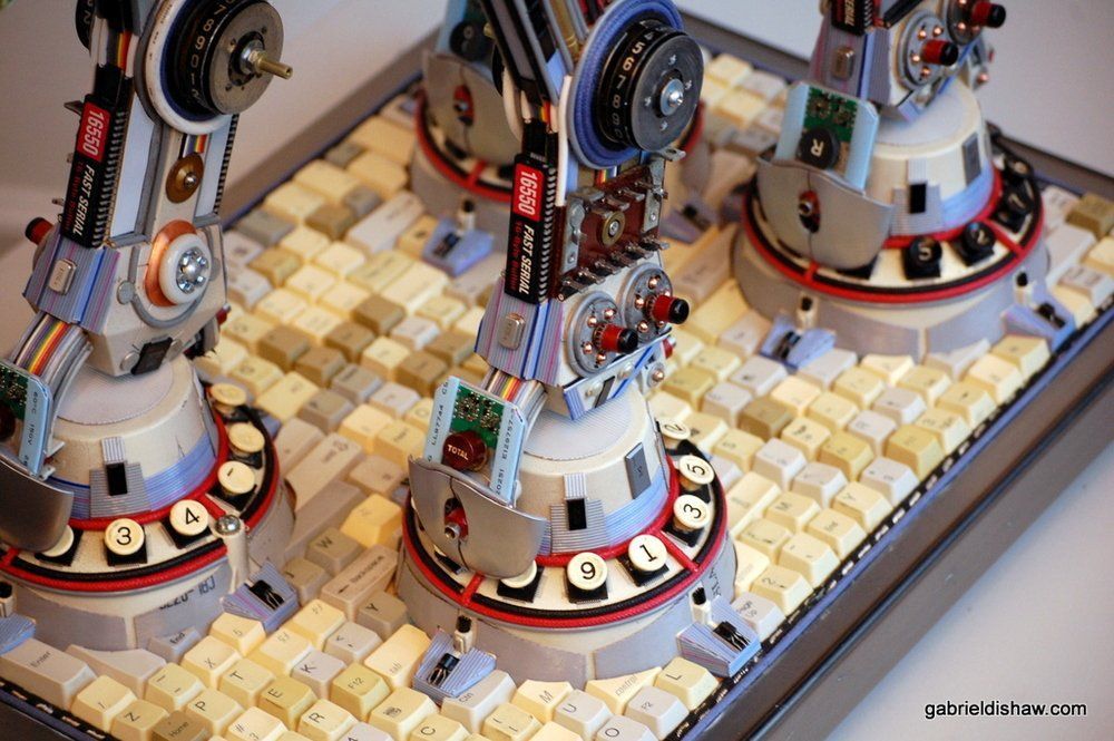 Star Wars : de fabuleuses sculptures fabriquées avec des matériaux recyclés #56