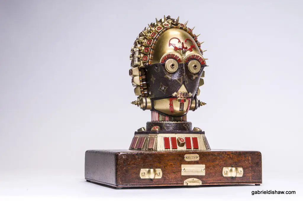 Star Wars : de fabuleuses sculptures fabriquées avec des matériaux recyclés #4
