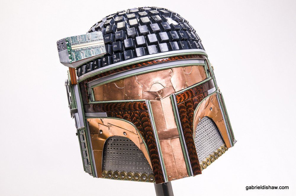 Star Wars : de fabuleuses sculptures fabriquées avec des matériaux recyclés #18