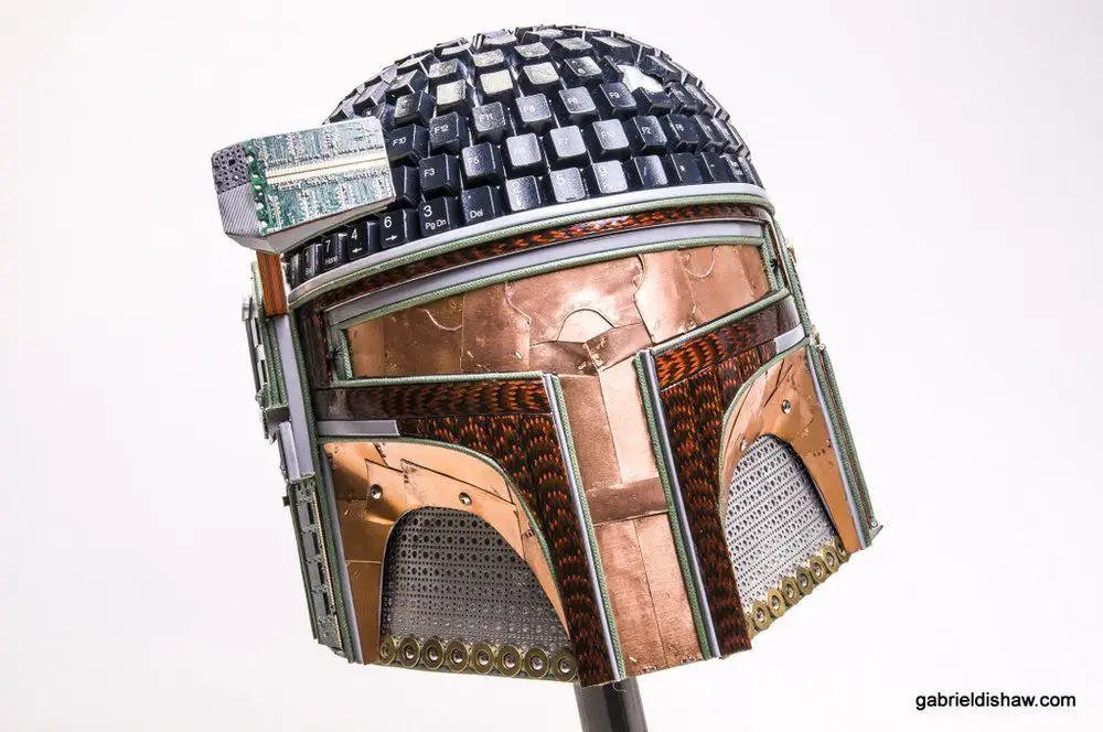 Star Wars : de fabuleuses sculptures fabriquées avec des matériaux recyclés #18