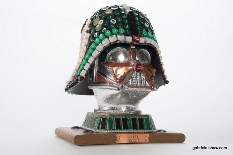 Star Wars : de fabuleuses sculptures fabriquées avec des matériaux recyclés #45