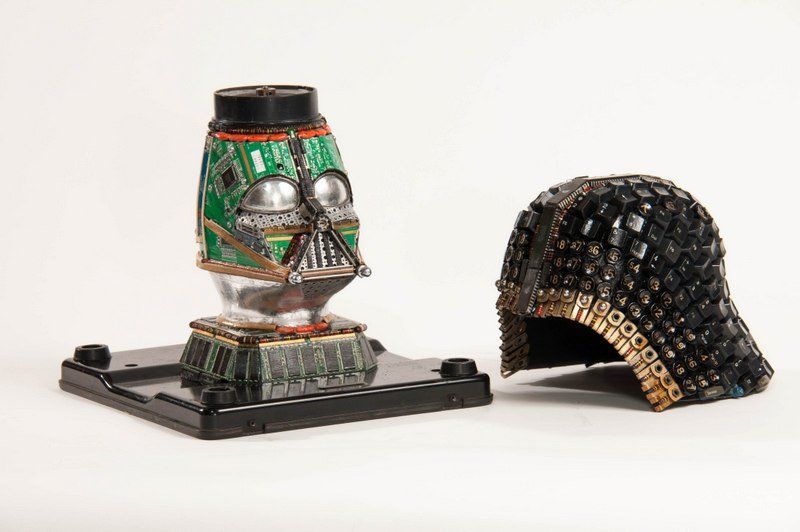 Star Wars : de fabuleuses sculptures fabriquées avec des matériaux recyclés #39