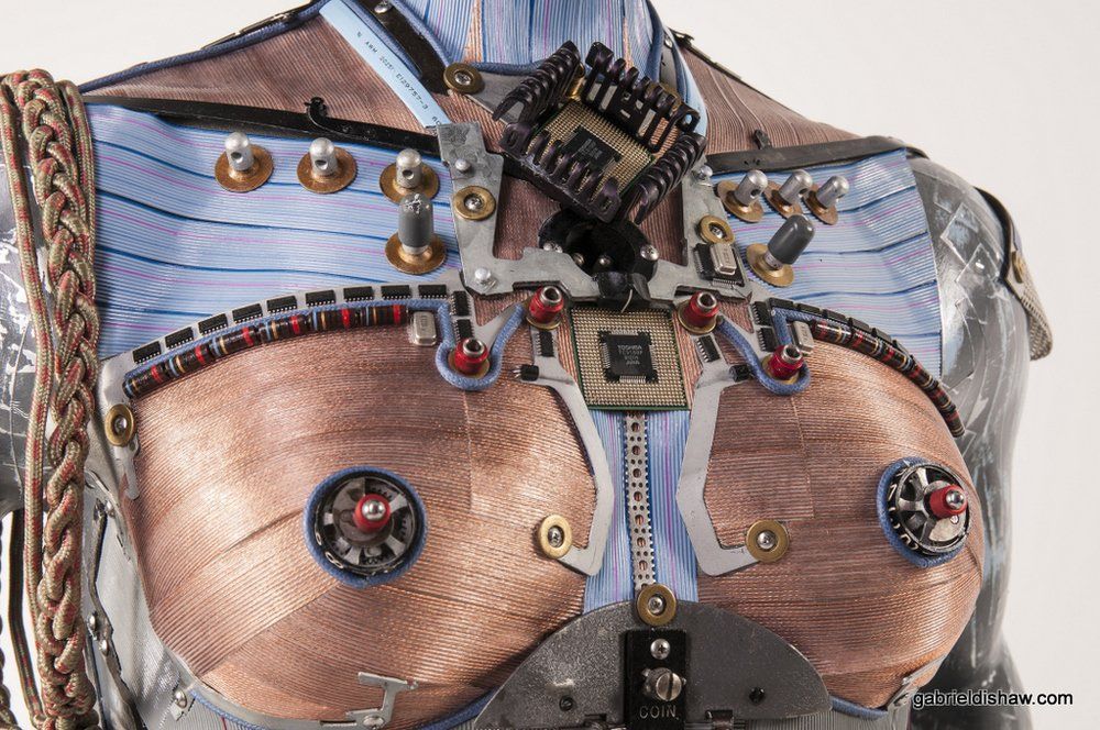Star Wars : de fabuleuses sculptures fabriquées avec des matériaux recyclés #25