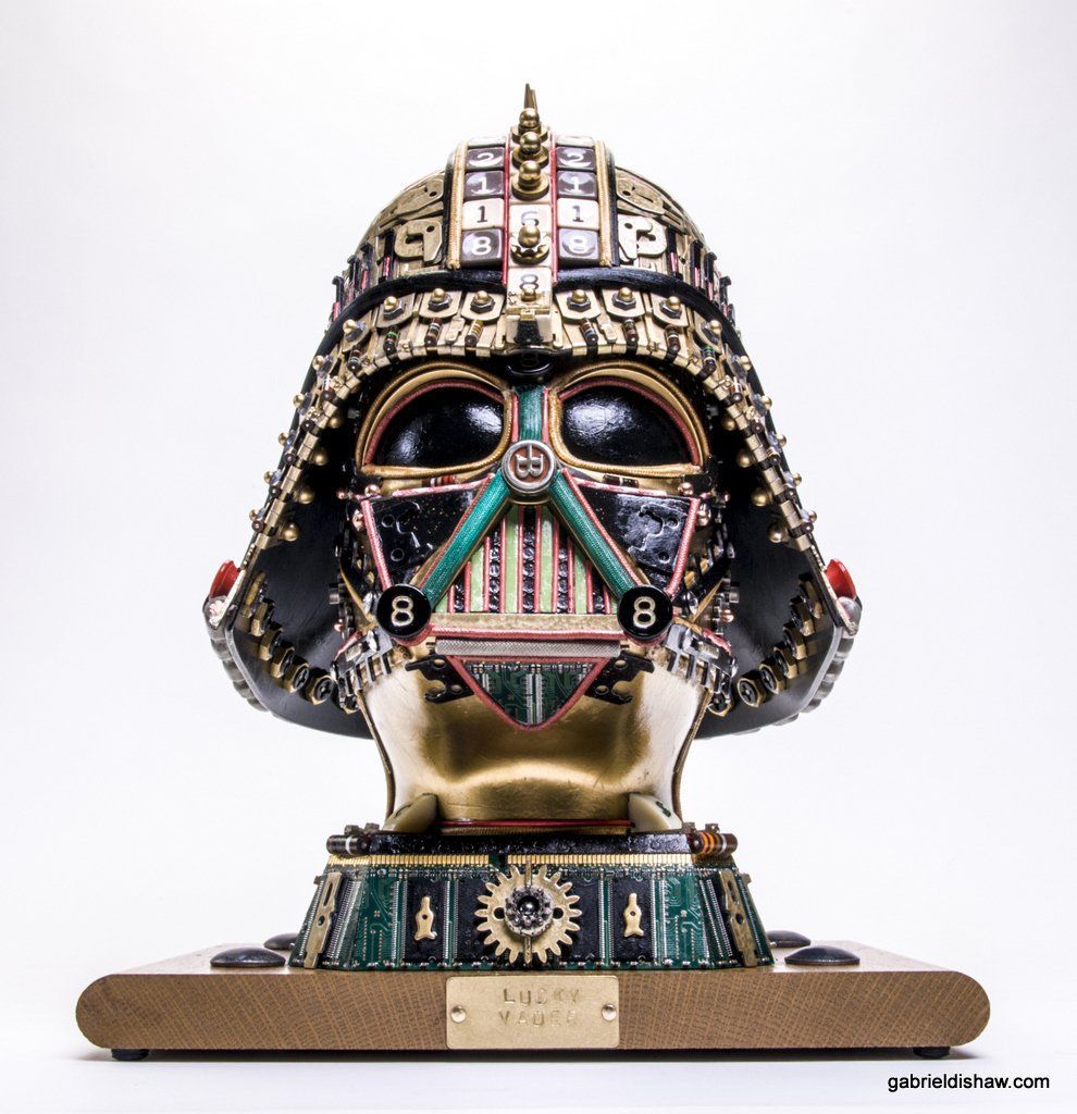Star Wars : de fabuleuses sculptures fabriquées avec des matériaux recyclés #48