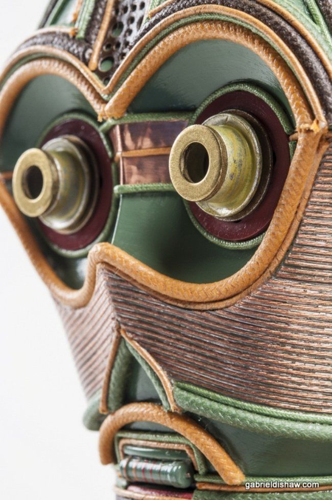 Star Wars : de fabuleuses sculptures fabriquées avec des matériaux recyclés #12