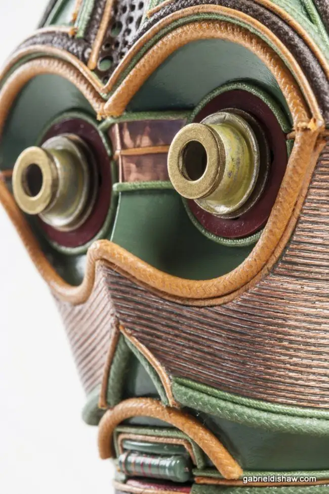 Star Wars : de fabuleuses sculptures fabriquées avec des matériaux recyclés #12