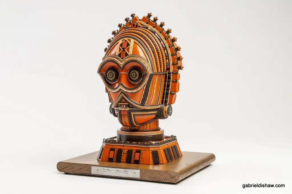 Star Wars : de fabuleuses sculptures fabriquées avec des matériaux recyclés #10