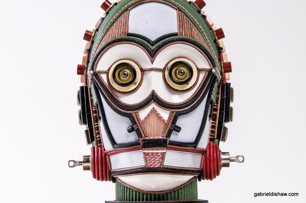 Star Wars : de fabuleuses sculptures fabriquées avec des matériaux recyclés #6