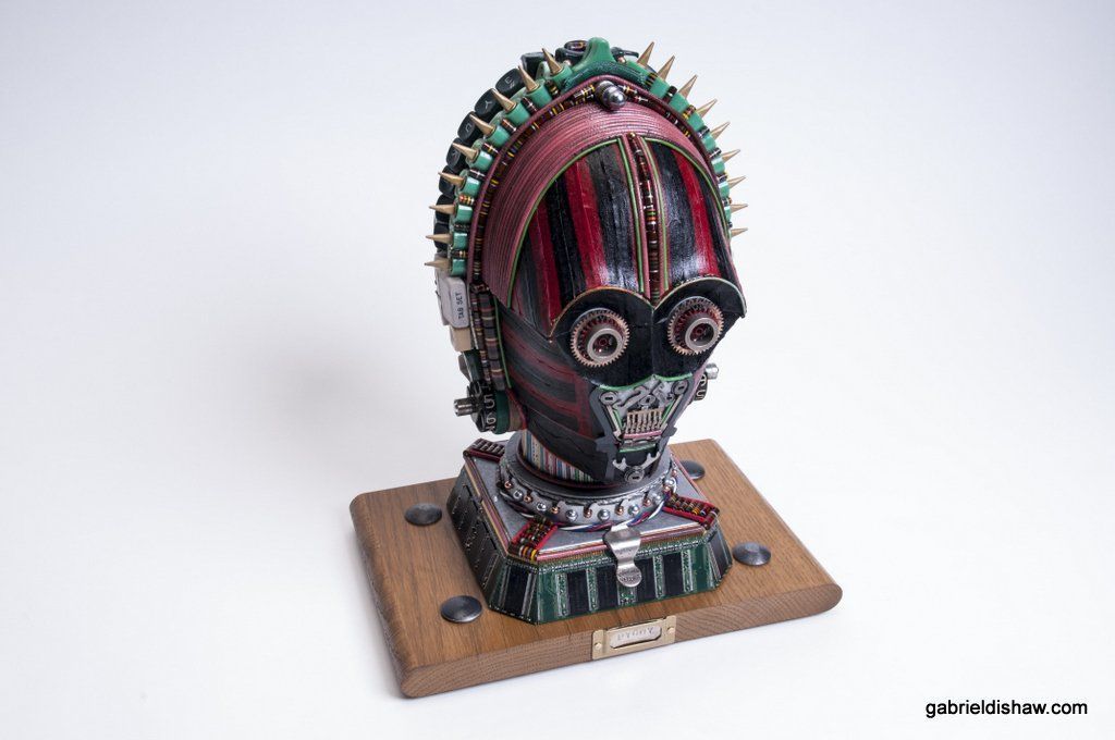 Star Wars : de fabuleuses sculptures fabriquées avec des matériaux recyclés #2