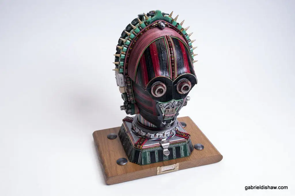 Star Wars : de fabuleuses sculptures fabriquées avec des matériaux recyclés #2