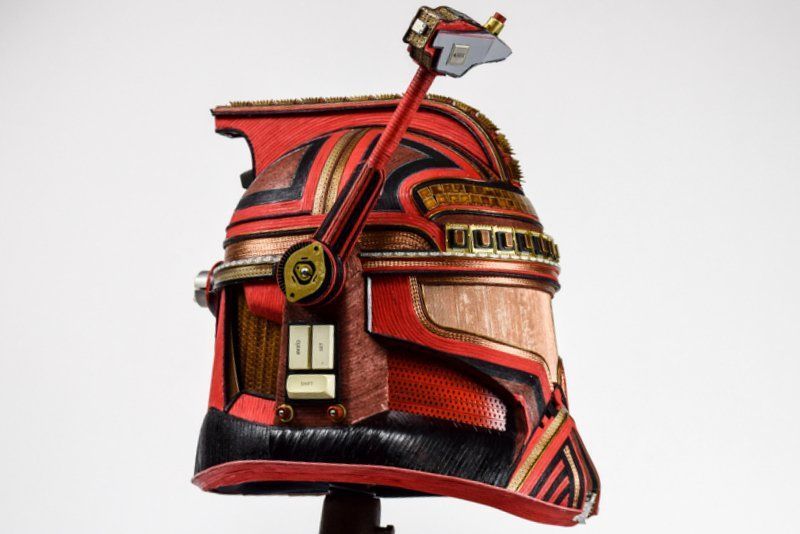 Star Wars : de fabuleuses sculptures fabriquées avec des matériaux recyclés #28