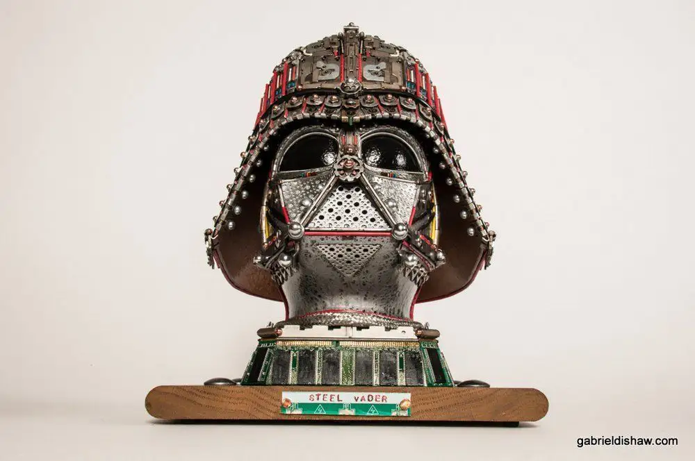 Star Wars : de fabuleuses sculptures fabriquées avec des matériaux recyclés #38