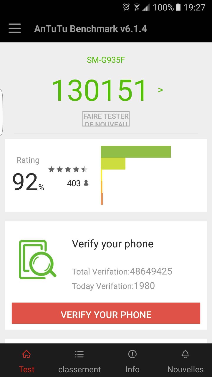 Test Samsung Galaxy S7 Edge #9