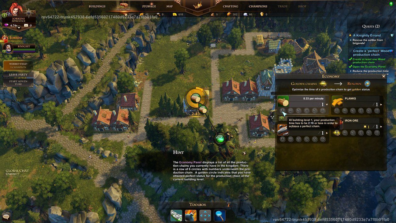 The Settlers Kingdoms of Anteria annulé et remplacé par Champions d’Anteria