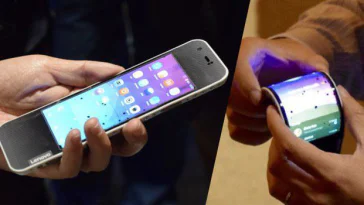 Bendable Phone : ce smartphone à écran pliable peut se porter au poignet