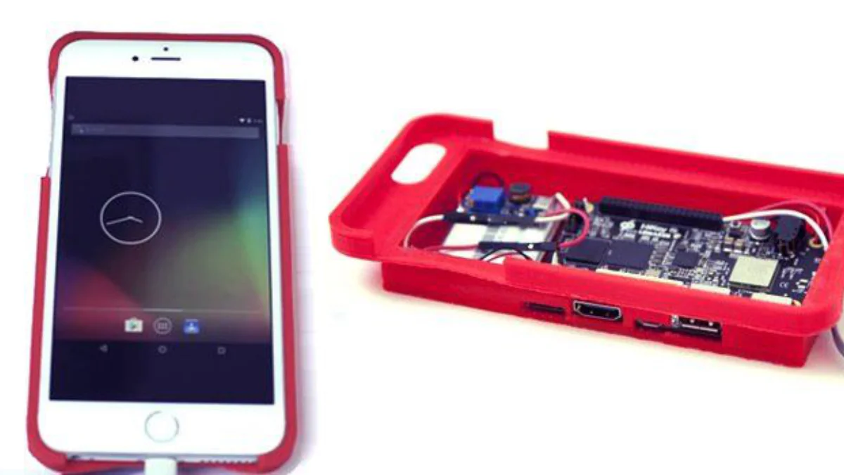 Cette coque transforme votre iPhone en smartphone Android